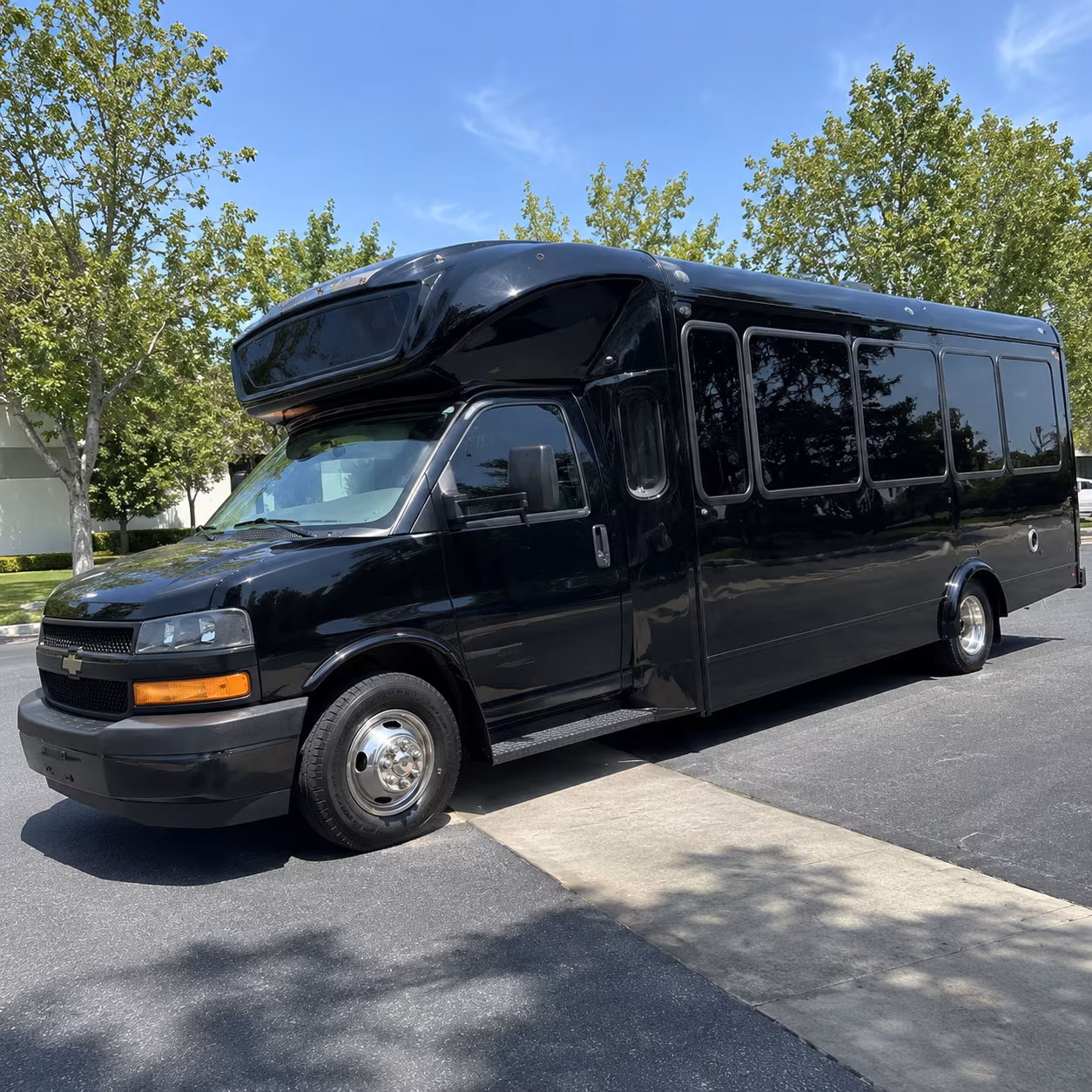 burbank 15 passenger party bus