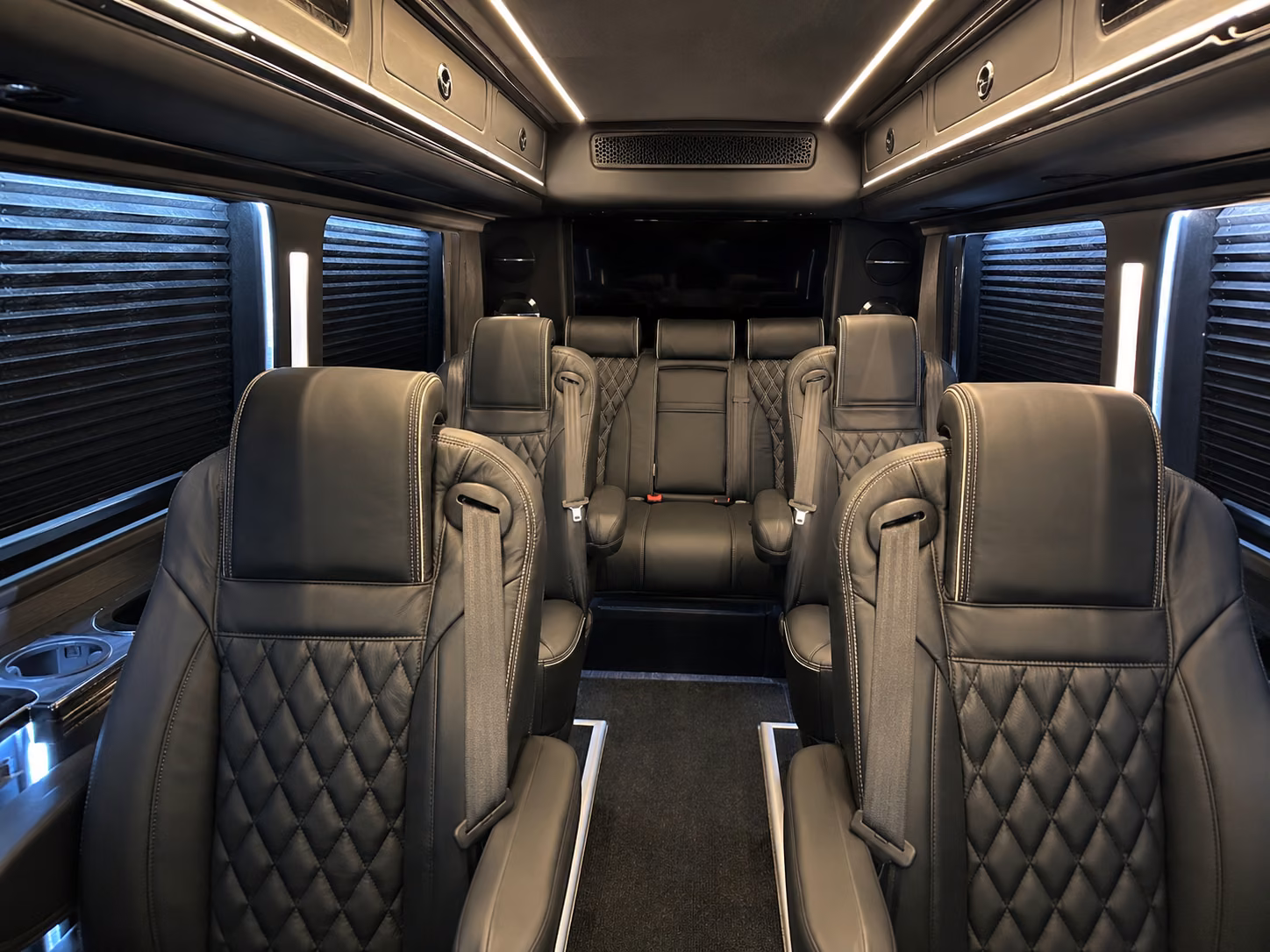 burbank airport transportation onboard seating