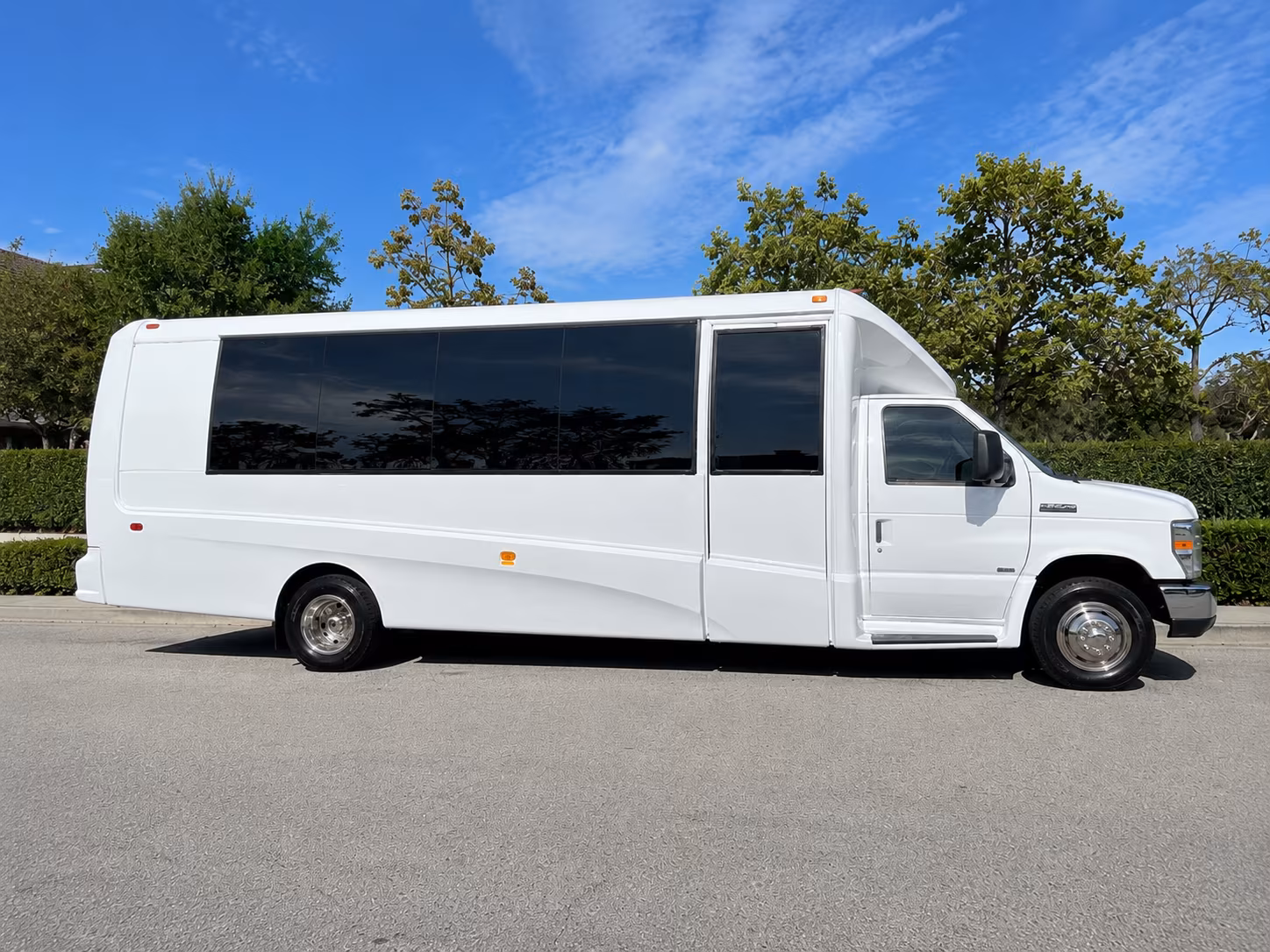 burbank event transportation onboard seating