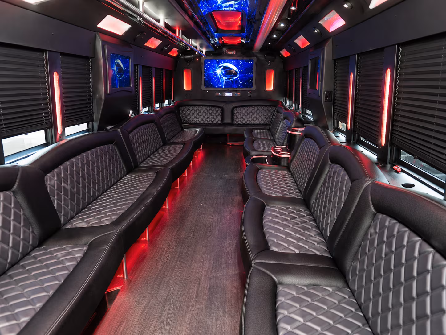 burbank night out party bus rental