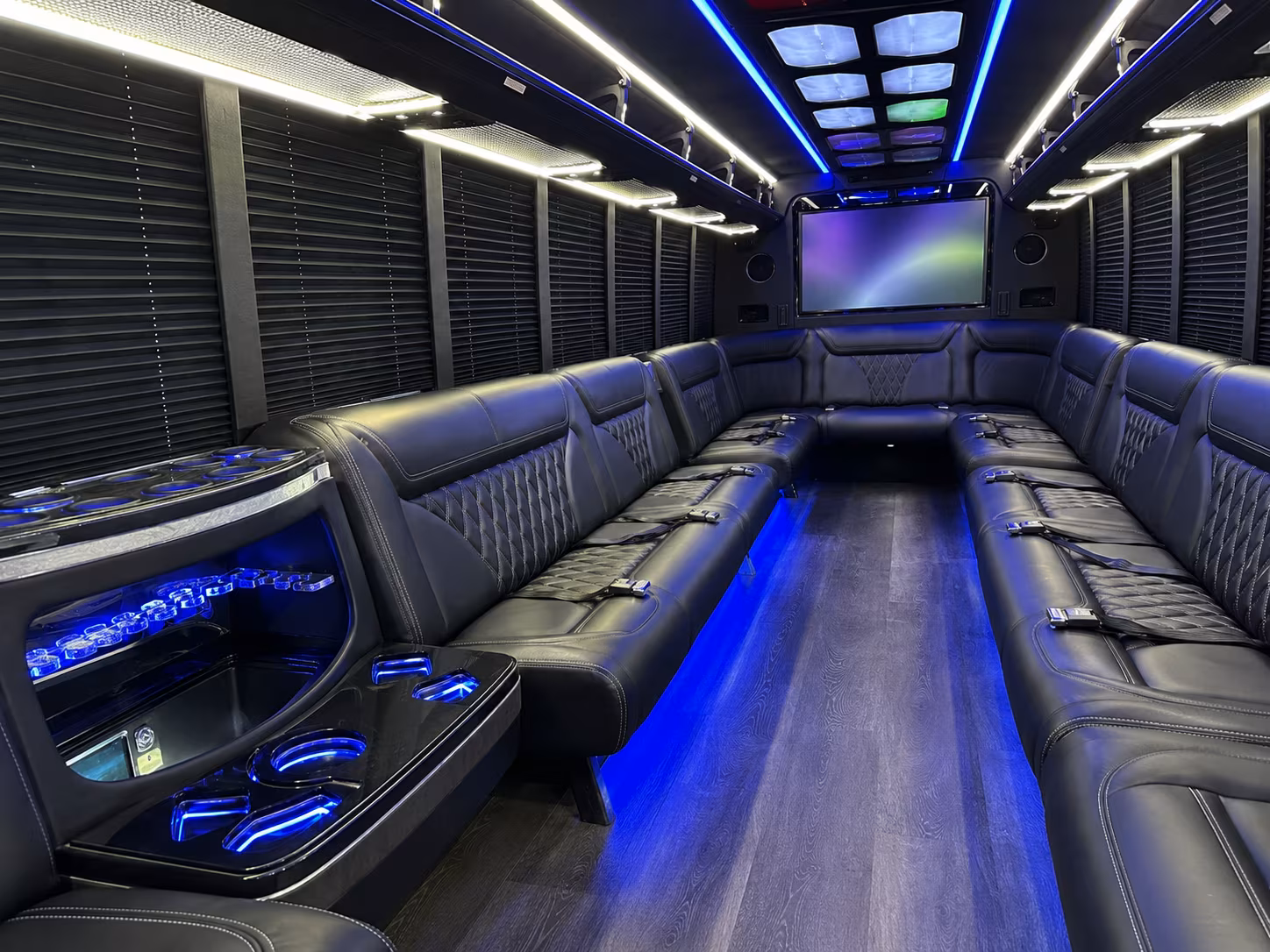 bus rentals for burbank convention overflow parking shuttles